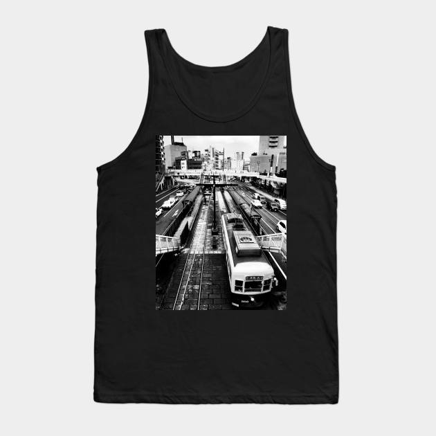 Photography - Nagasaki Tramway Tank Top by Karoのkyuuto